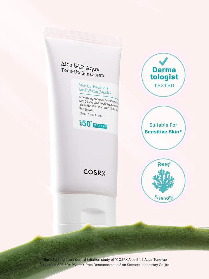 COSRX Aloe 54.2 Aqua Tone-Up Sunscreen